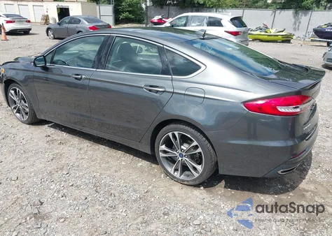 2020 Ford Fusion Titanium из США, поврежденный, VIN 3FA6P0D97LR116854